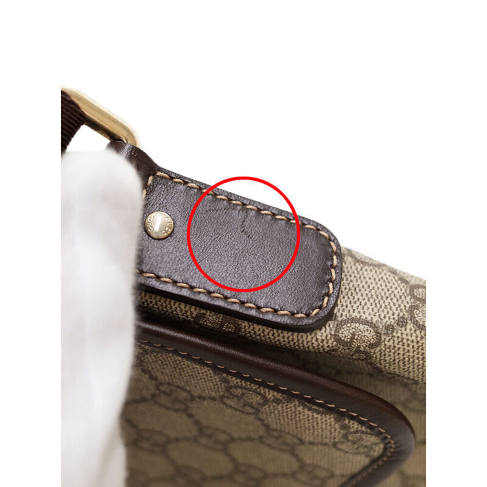 Gucci GG Bag Crossbody Brown Messenger Plus Supreme - Picture 7 of 9